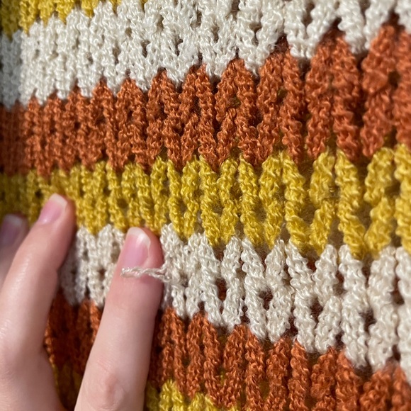 Luca and Grae Crochet Striped Sweater - Picture 5 of 5